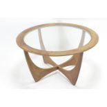 Astro Circular Coffee Table by VB Wilkins for GPlan. H46cm D83cm.