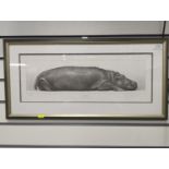 Gary Hodges, signed ltd. 823/850 print titled 'Tropical Slumber' 71cm x 36cm overall dimensions.