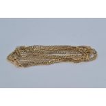 9ct gold neck chain, 70cm long, 11.5 grams