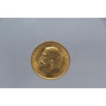 1915 George V full sovereign