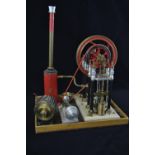 Model vertical steam engine (untested)