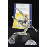 Swarovski 2004 Annual Edition 'The Magic Of Dance Anna' figure, designed by Anton Hirzinger, togethe