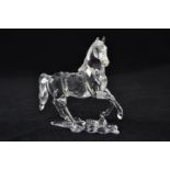 Swarovski stallion figure, no. 898508, A9100NR000068, with box