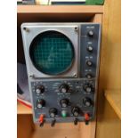 Heathkit laboratory 5" oscilloscope, Model 10-12, appears to be in working order