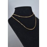 9ct gold neck chain, length 39cm, 3.6 grams