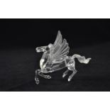 Swarovski Annual Edition 1997 "Fabulous Creatures" The Pegasus figure, no. 4216327, A7400NR098000, w