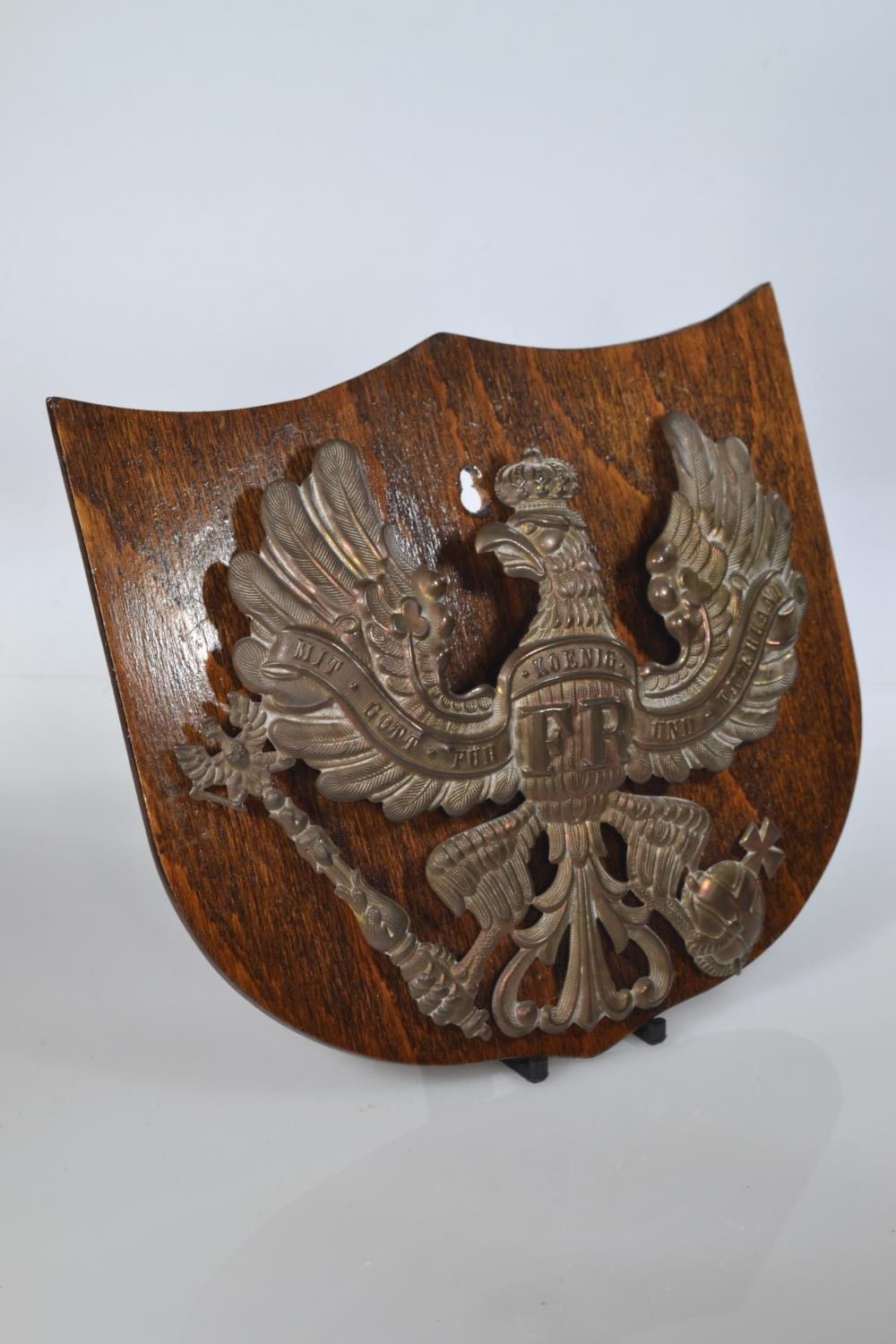 WWI German/Prussian pickelhaube helmet badge 