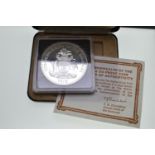 1978 Commonwealth of the Bahamas $10 silver proof coin, with certificate & box