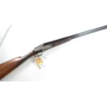 Sarasqueta 12 bore DB Side by Side Shotgun - deactivated. Box Lock, Non-ejector, Double trigger, Aut