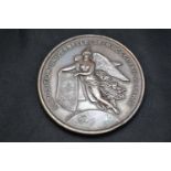 1867 French medal 'Napoleon III Empereur Exposition Universelle de MDCCCLXVII a Paris', diameter 51m