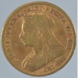 1900 Victoria (Old Head) half sovereign