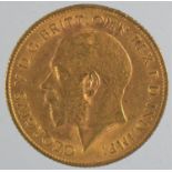 1912 George V half sovereign