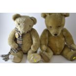 Two large teddy bears, including ltd. ed. House of Nisbet Peter Bull's 80th Birthday Delicatessen Be