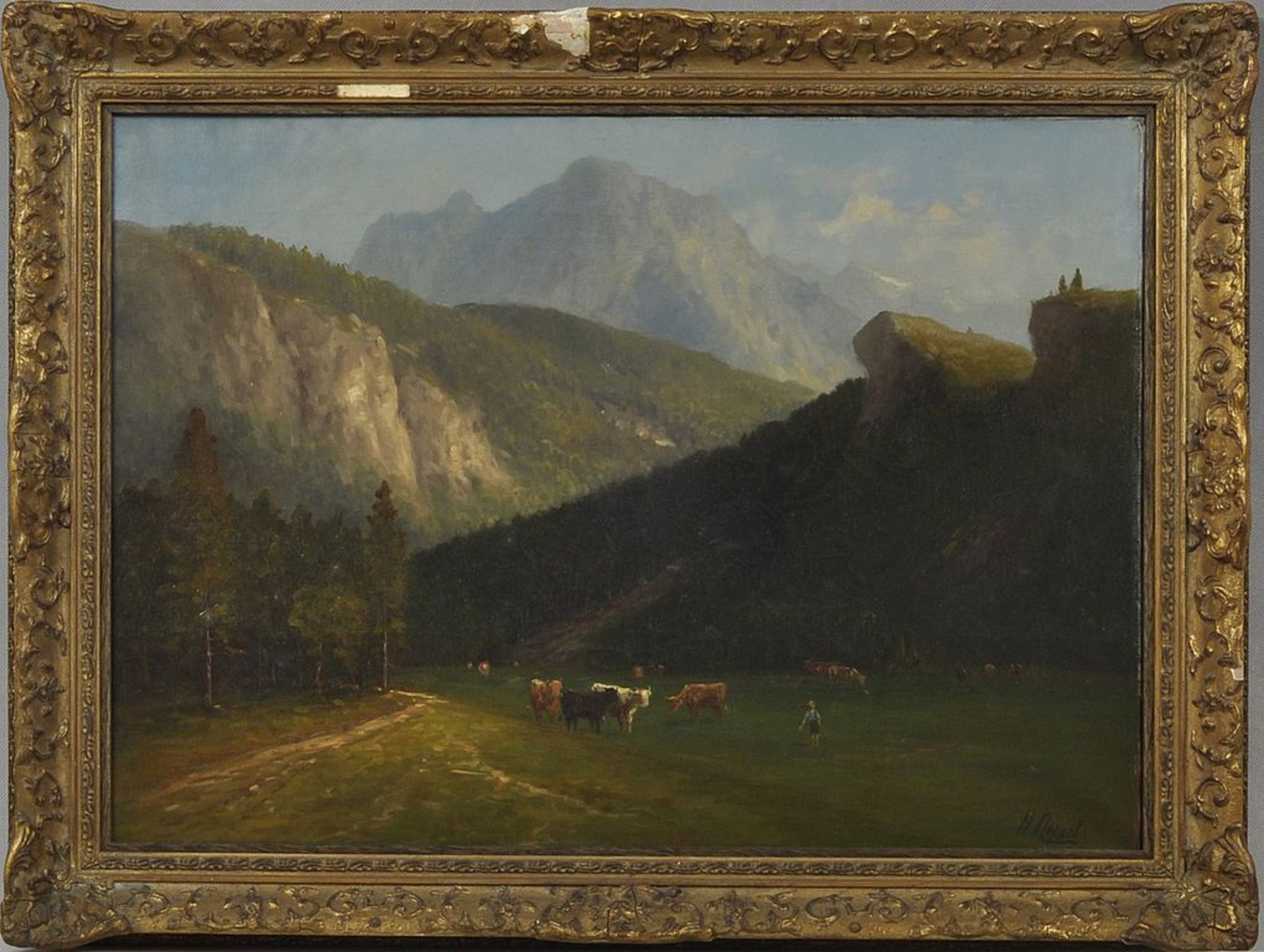 Neppel. Landschaftsgemälde / Landscape painting