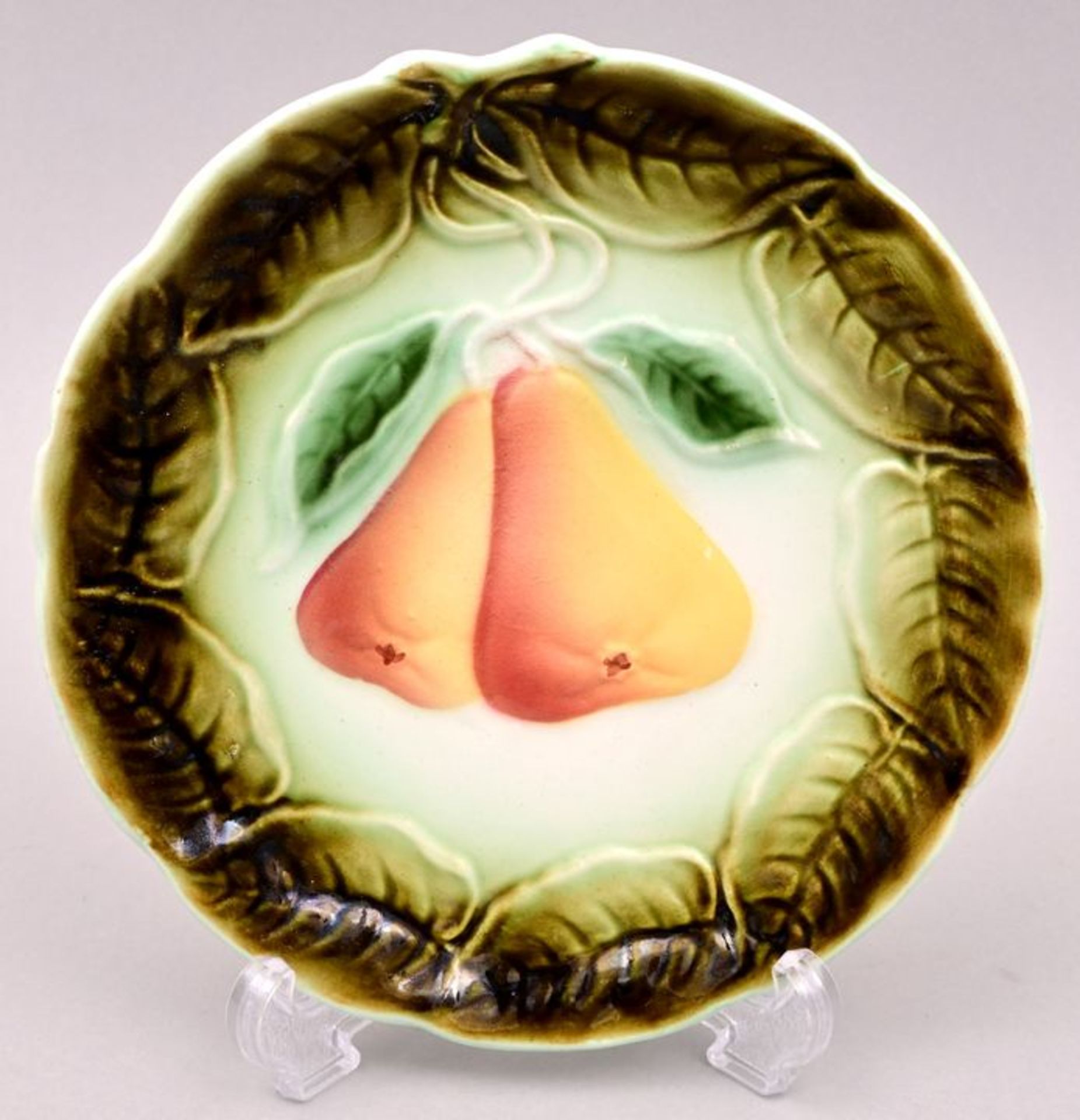 Obstteller/ art nouveau plate