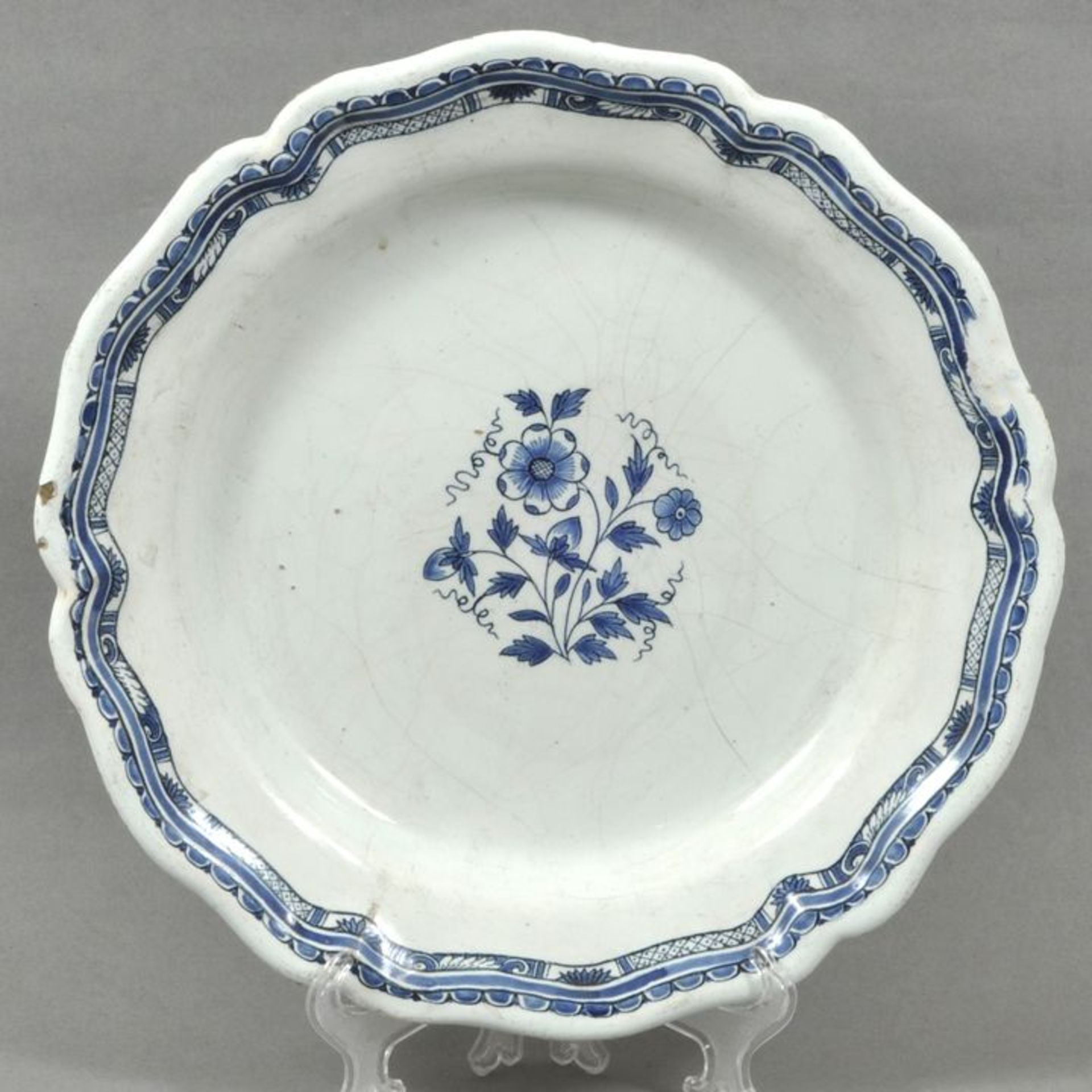 Platte, oval, Frankreich / Plate