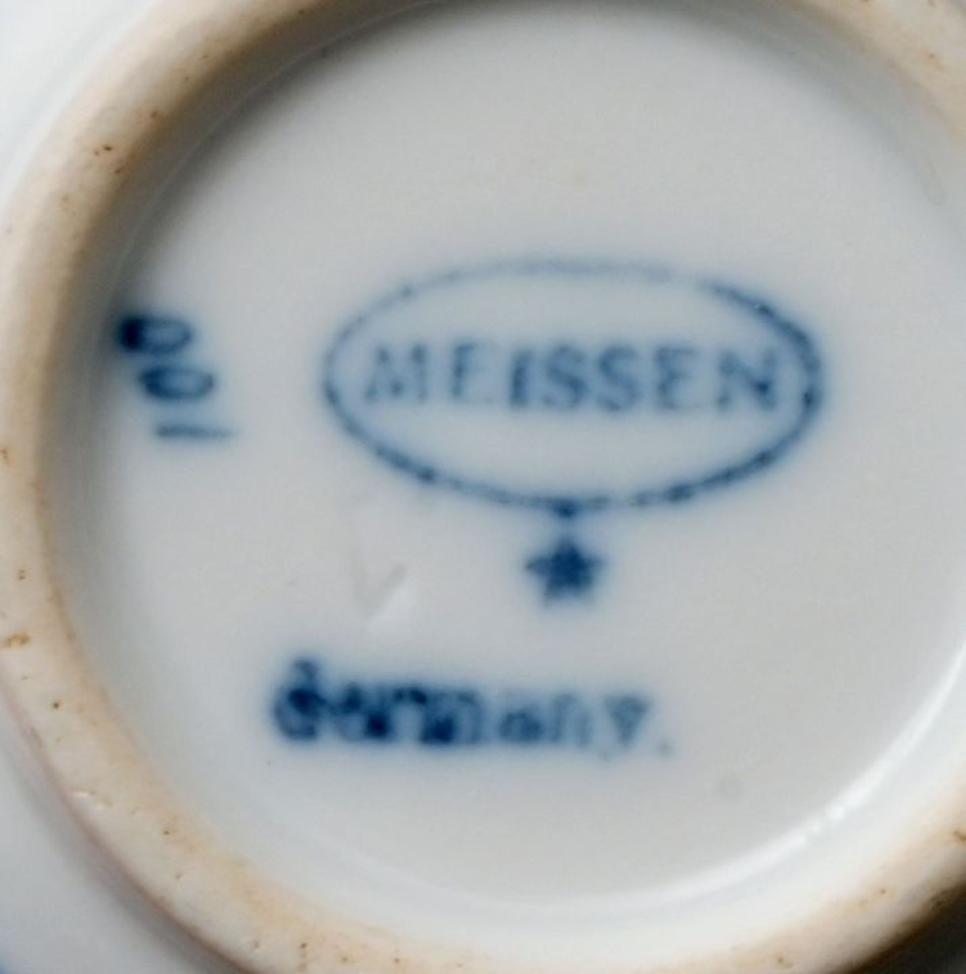 Kaffeeservice Zwiebelmuster/ coffee service blue onion pattern - Bild 3 aus 3