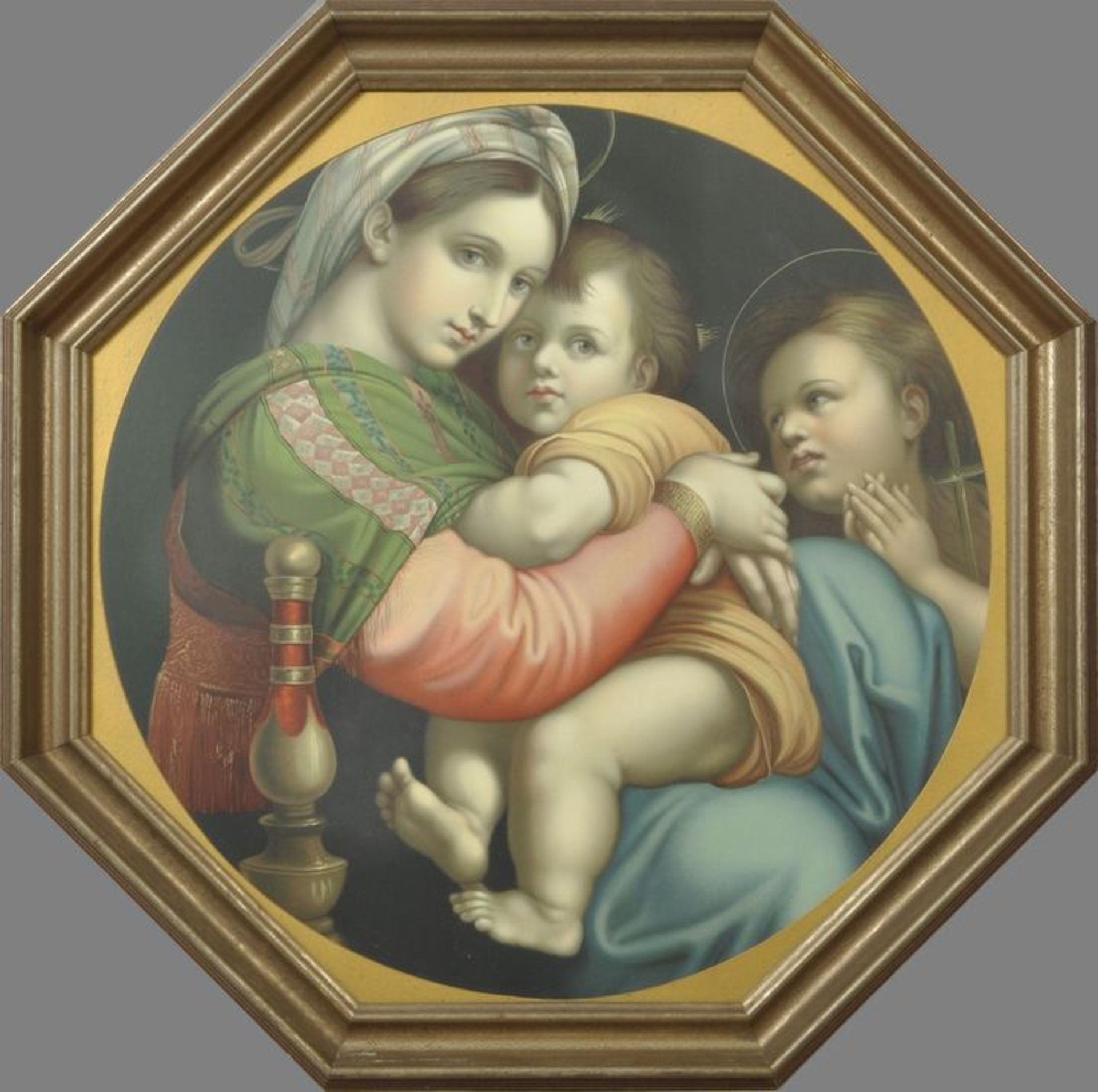 unbekannt, Madonna nach Raffael / unknown, Madonna after Raffael - Bild 2 aus 2