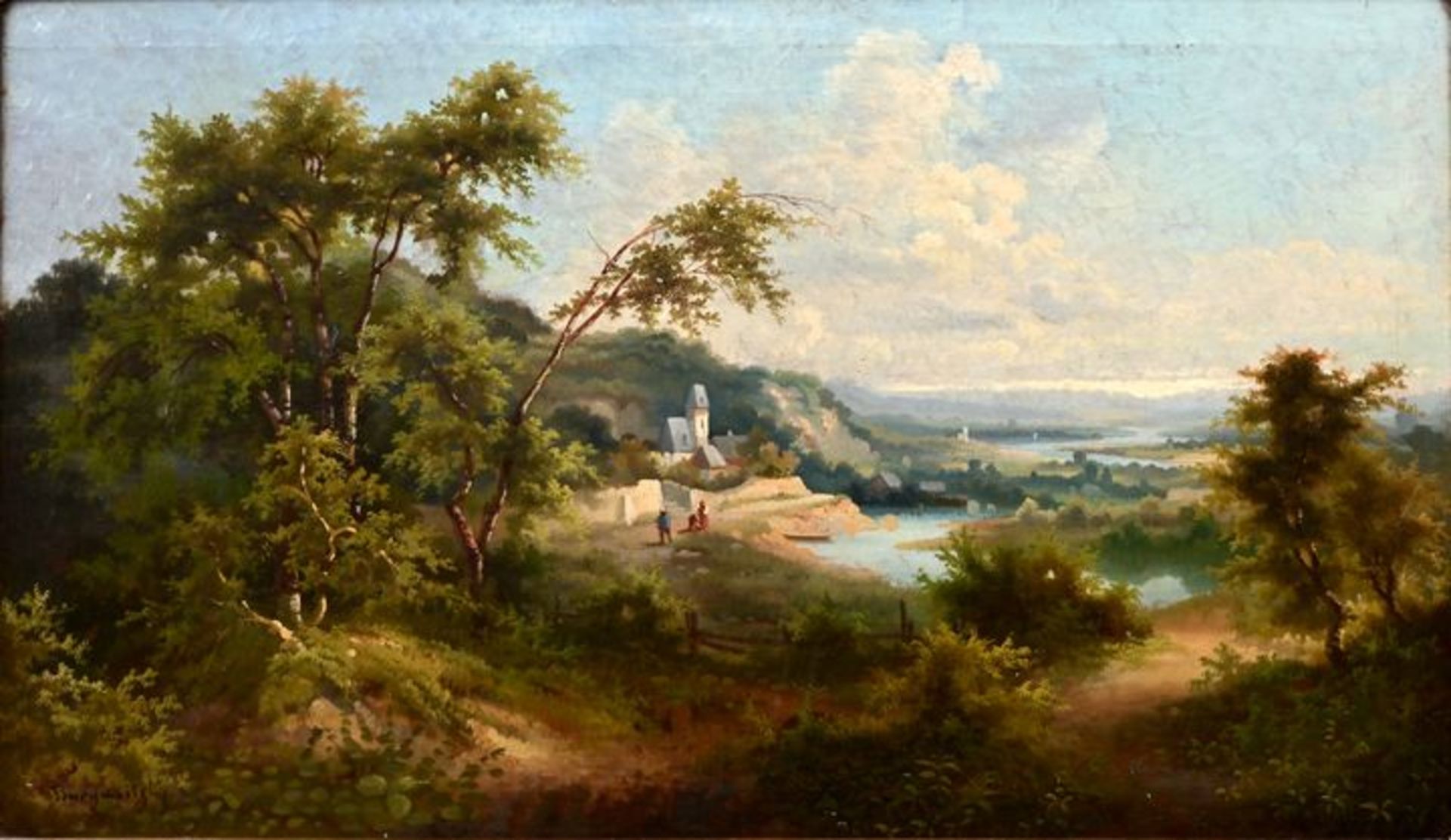 Burgaritzky / landscape painting