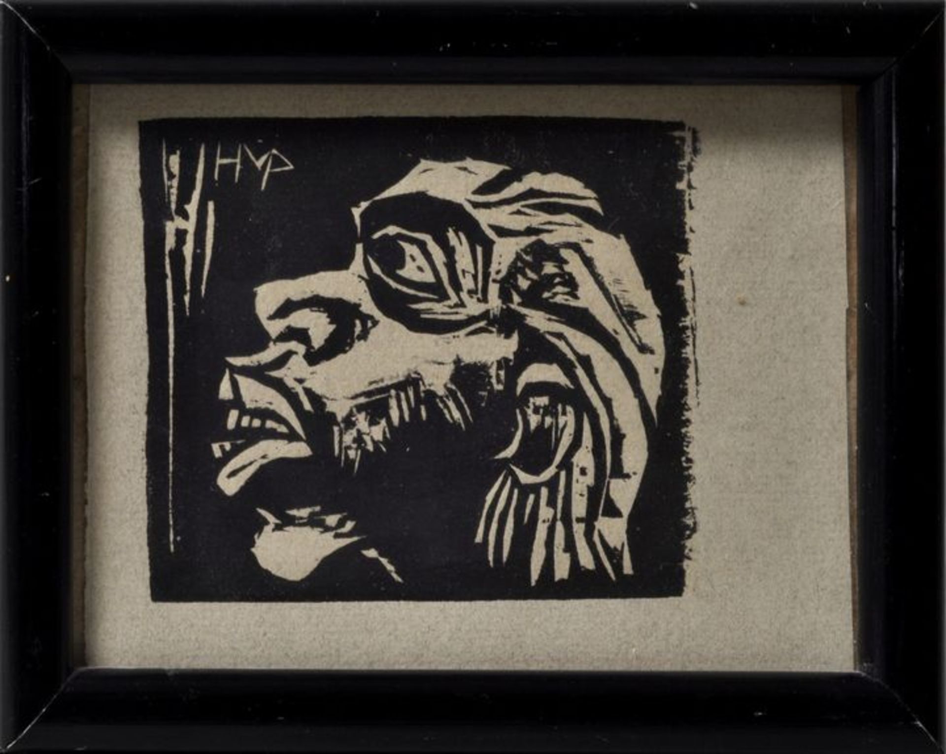 Pechstein, Hermann Holzschnitt / wood cut - Image 2 of 3