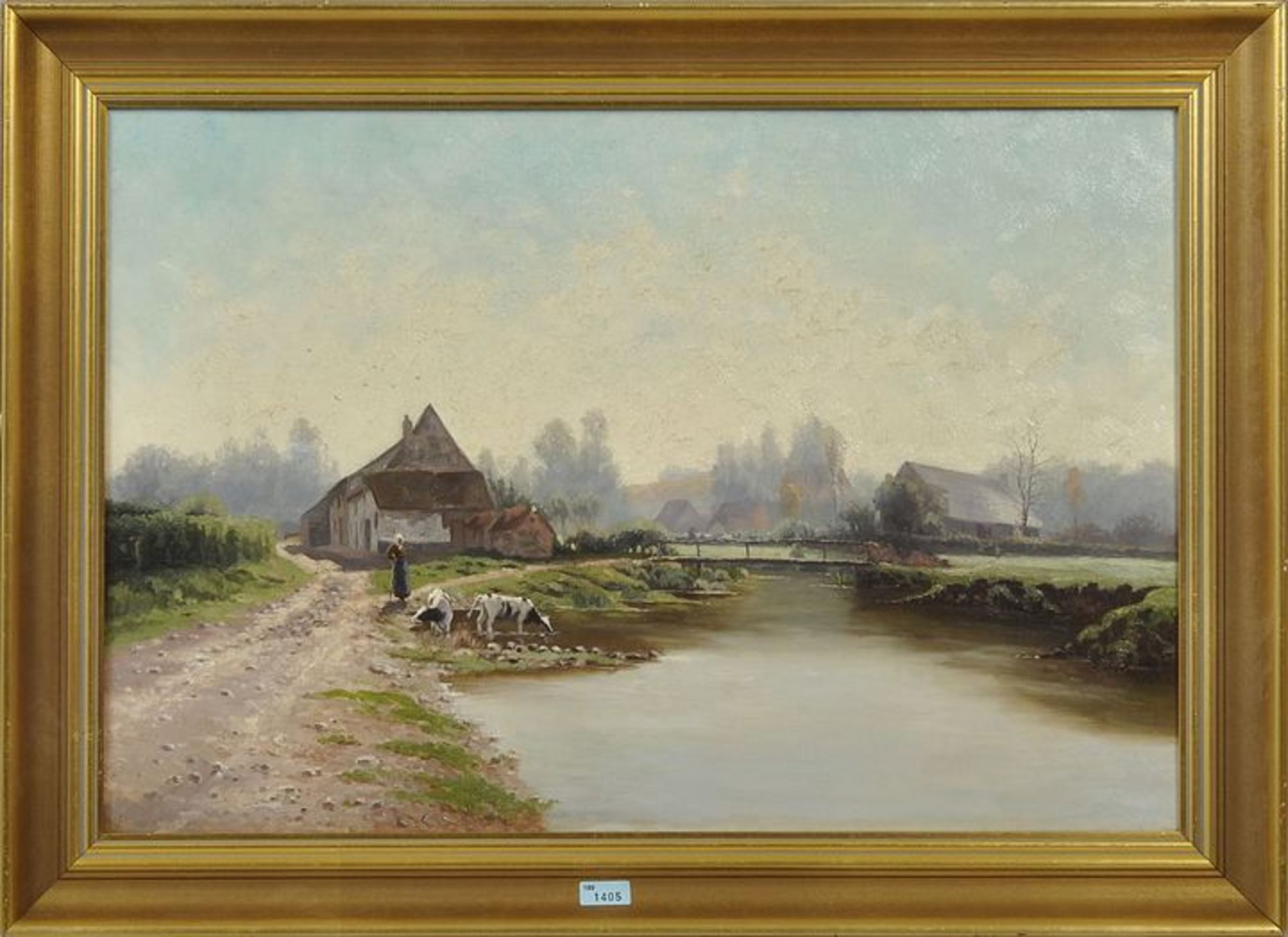 Delderenne, Leon., Landschaftsbilder / landscape paintings - Bild 5 aus 5