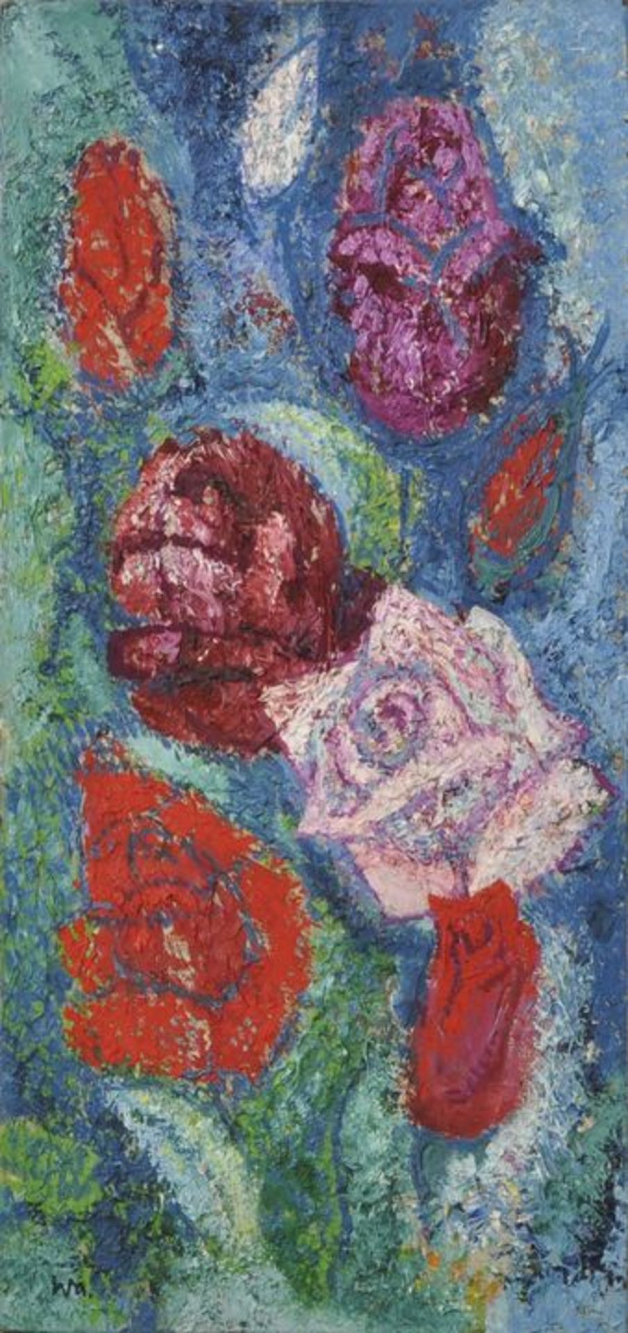 Walther "Rosen" / Painting, Roses