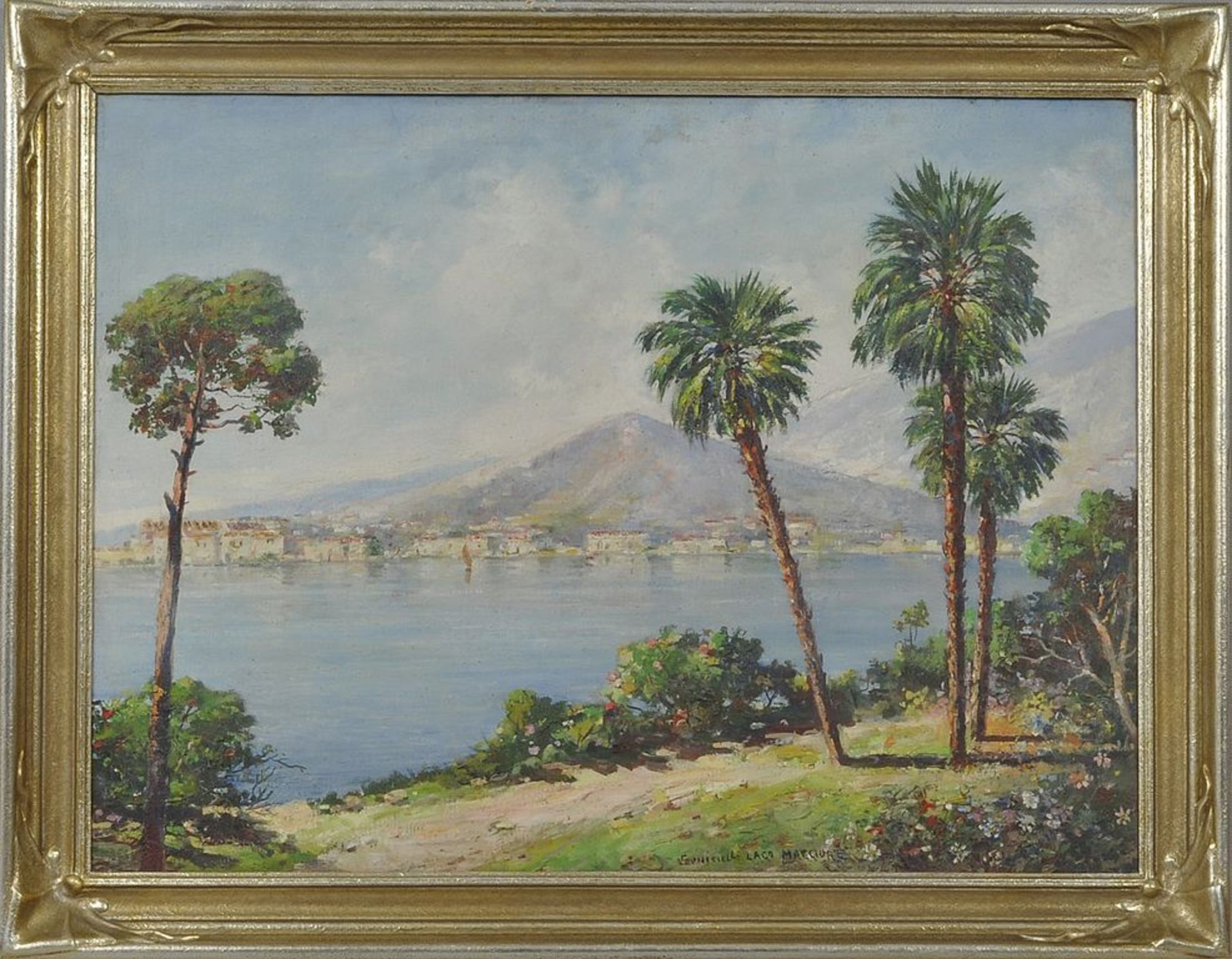 Funiciello, Vincenzo. Landschaft / Landscape at the Lago Maggiore - Bild 2 aus 5