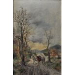 Buerger, Lothar Michael. Gemälde / Autumn landscape