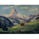 Hammer, Hubert, Gemälde Matterhorn / Hammer, Matterhorn mountain
