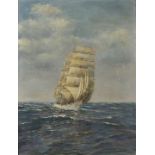 Flügge Gemälde, Schiff / marine piece