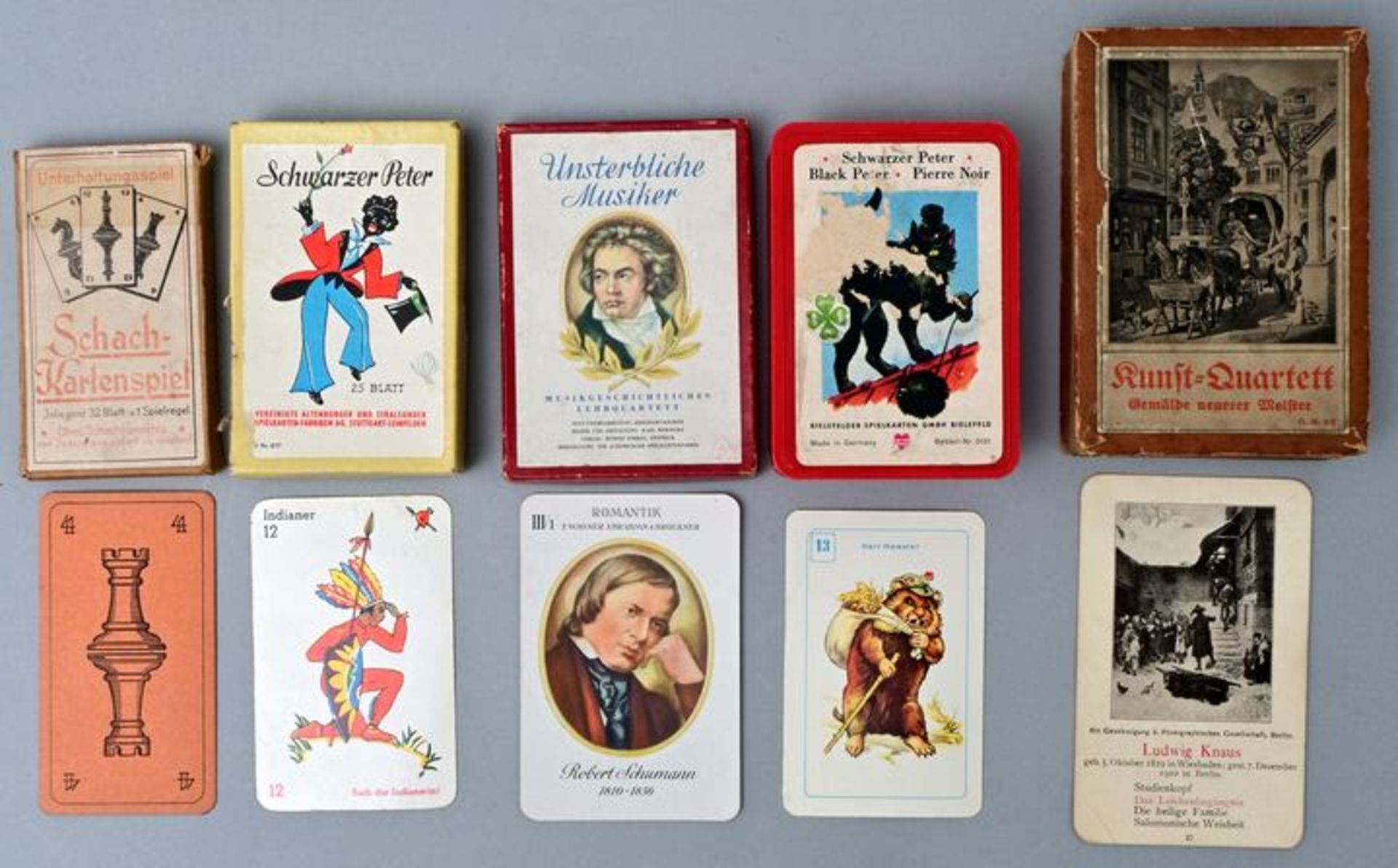 Kartenspiele / Card games