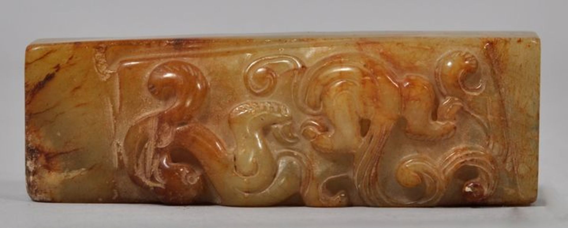 Jadeschnitzerei/ jade carving