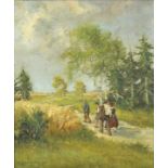 Gross-Sattelmair, Karl, Sommerlandschaft / landscape painting