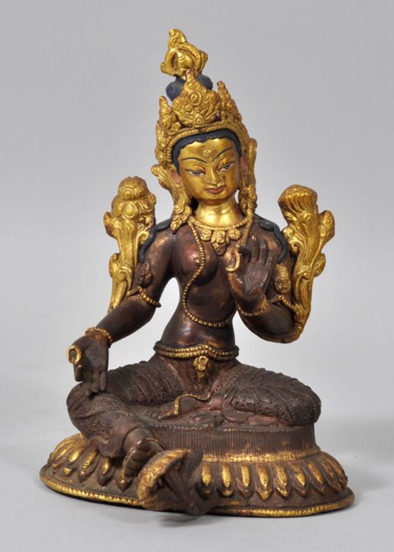 Bronzefigur Tara / bronce figure