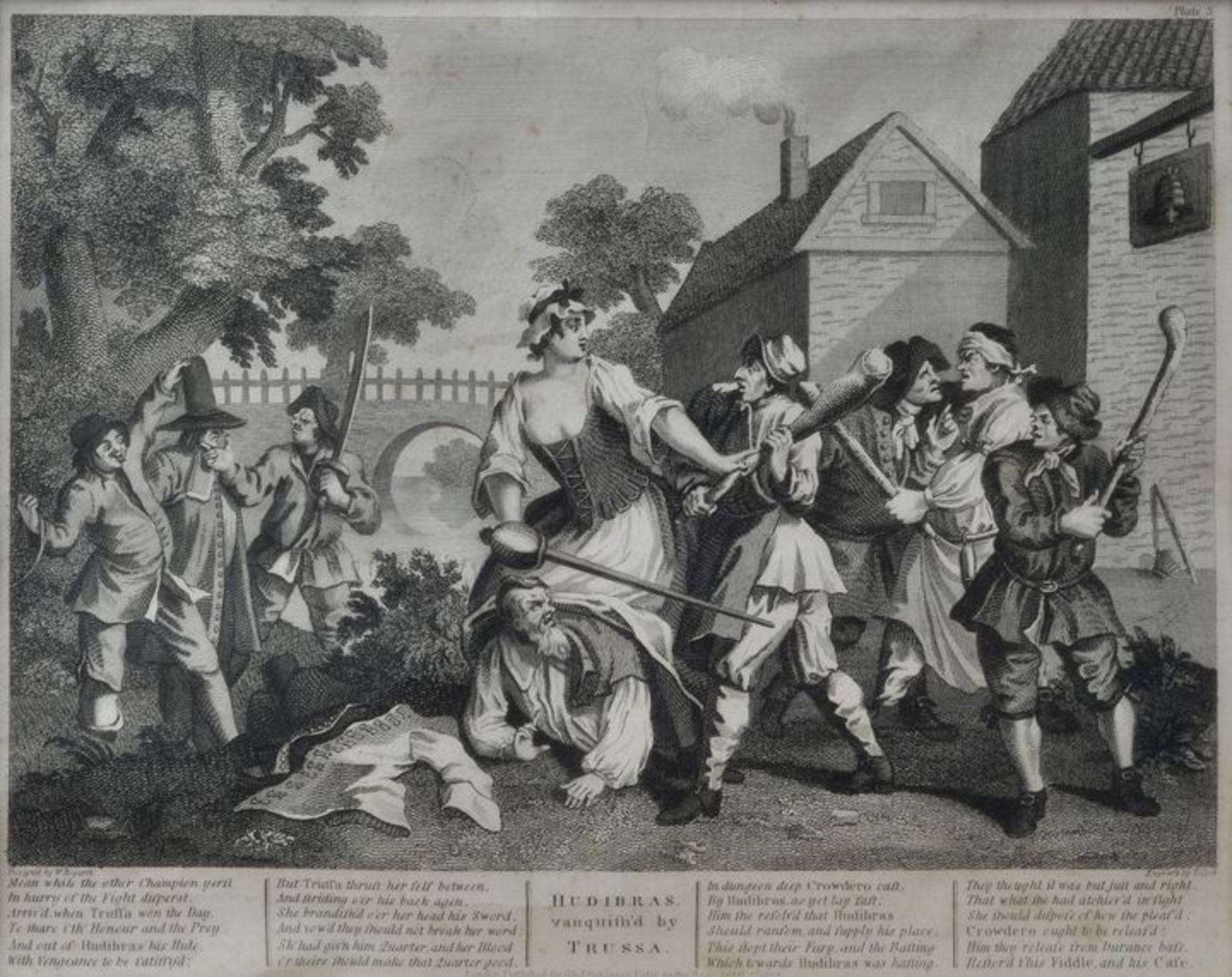 Hogarth, Kupferstiche / Etching