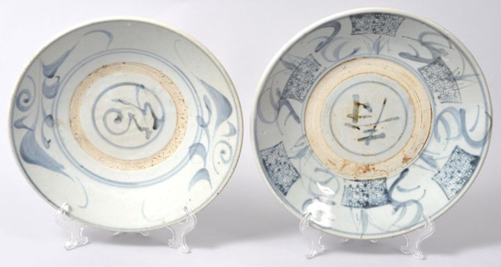 paar Teller, China / Two plates