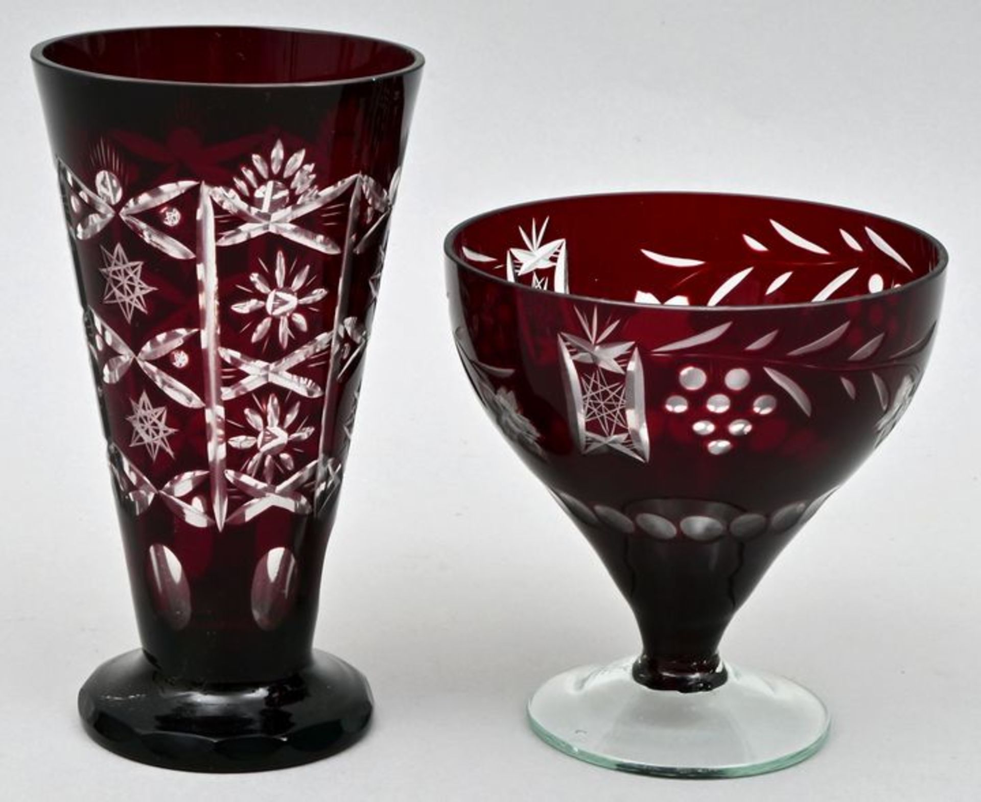 Vase und Eisschale/ vase and ice bowl