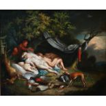 Altmeister: Schlafende Diana/ old master painting
