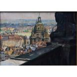 Fritz Beckert: Dresden / view of the city of Dresden