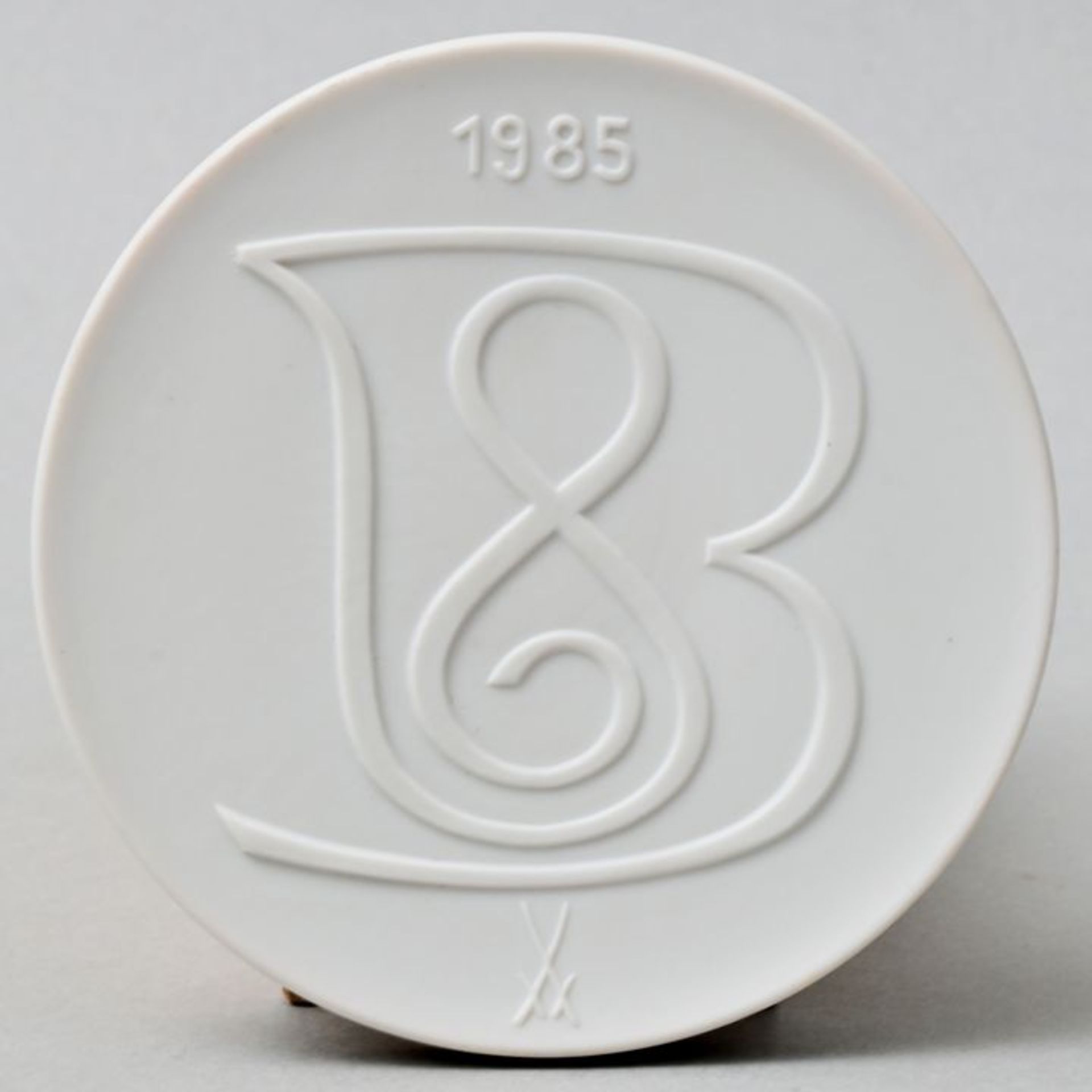 Bach-Plakette/ porcelain plaque - Image 2 of 3