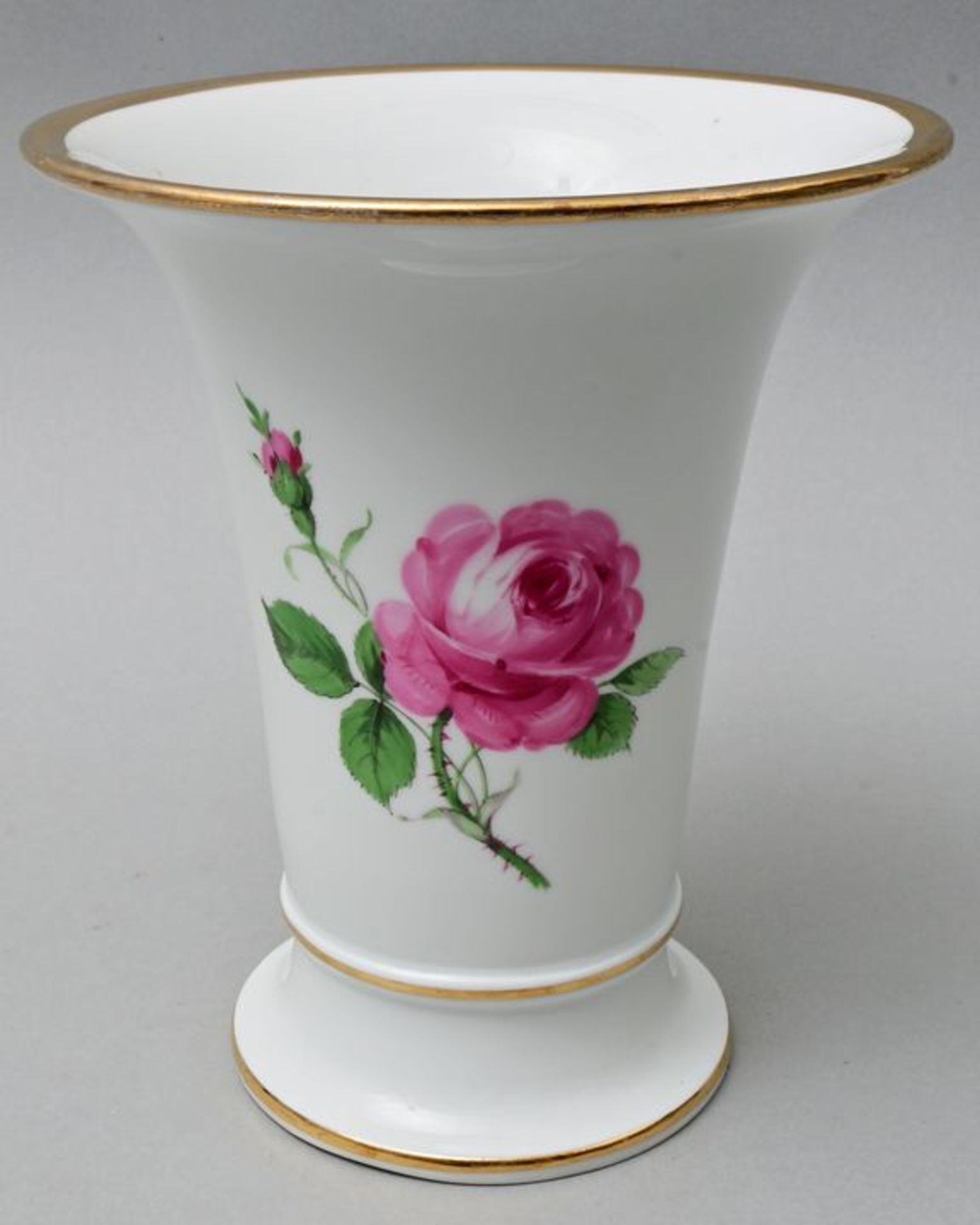 Vase Rote Rose/ vase