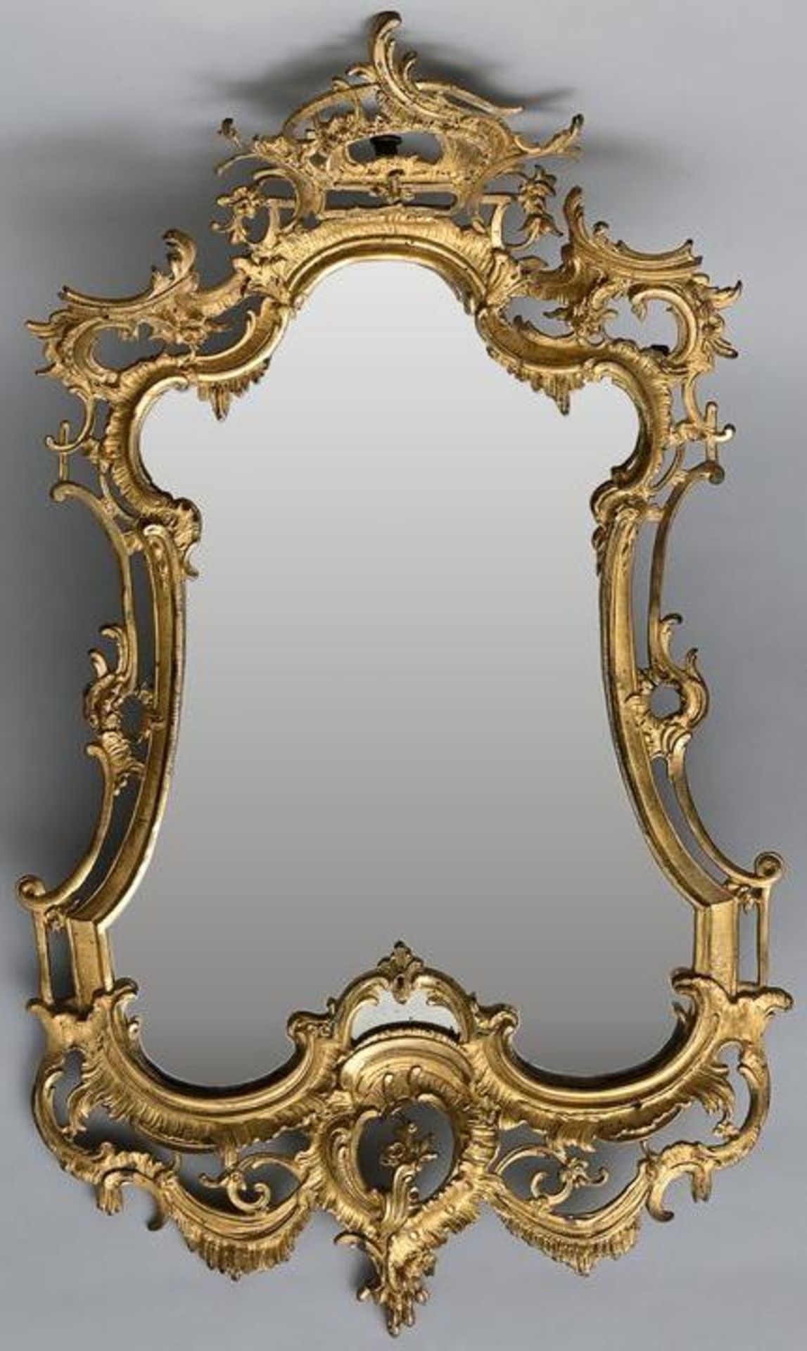 Rokoko-Spiegelrahmen mit Spiegel/ rococo frame with mirror