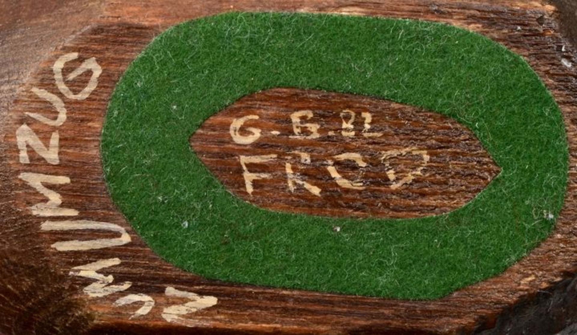 Bräunling, Gottfried, Igel Holzplastik / Wooden figure - Bild 2 aus 3