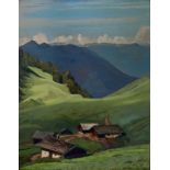 Hanns Herzing: Trattalm/ alpes mountains