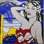 Lichtenstein: The aloha poster