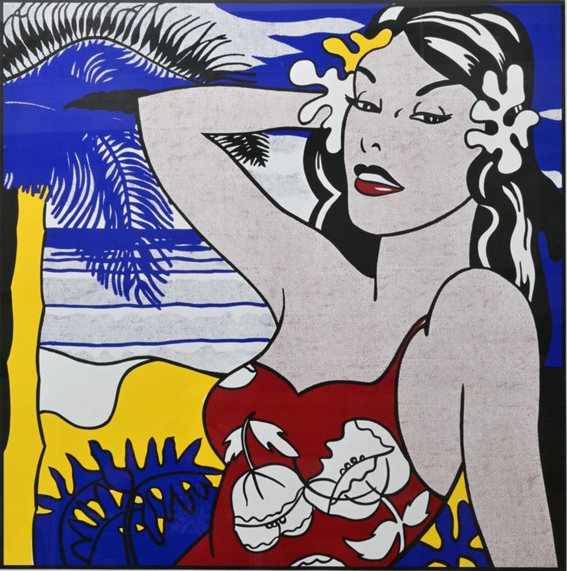 Lichtenstein: The aloha poster