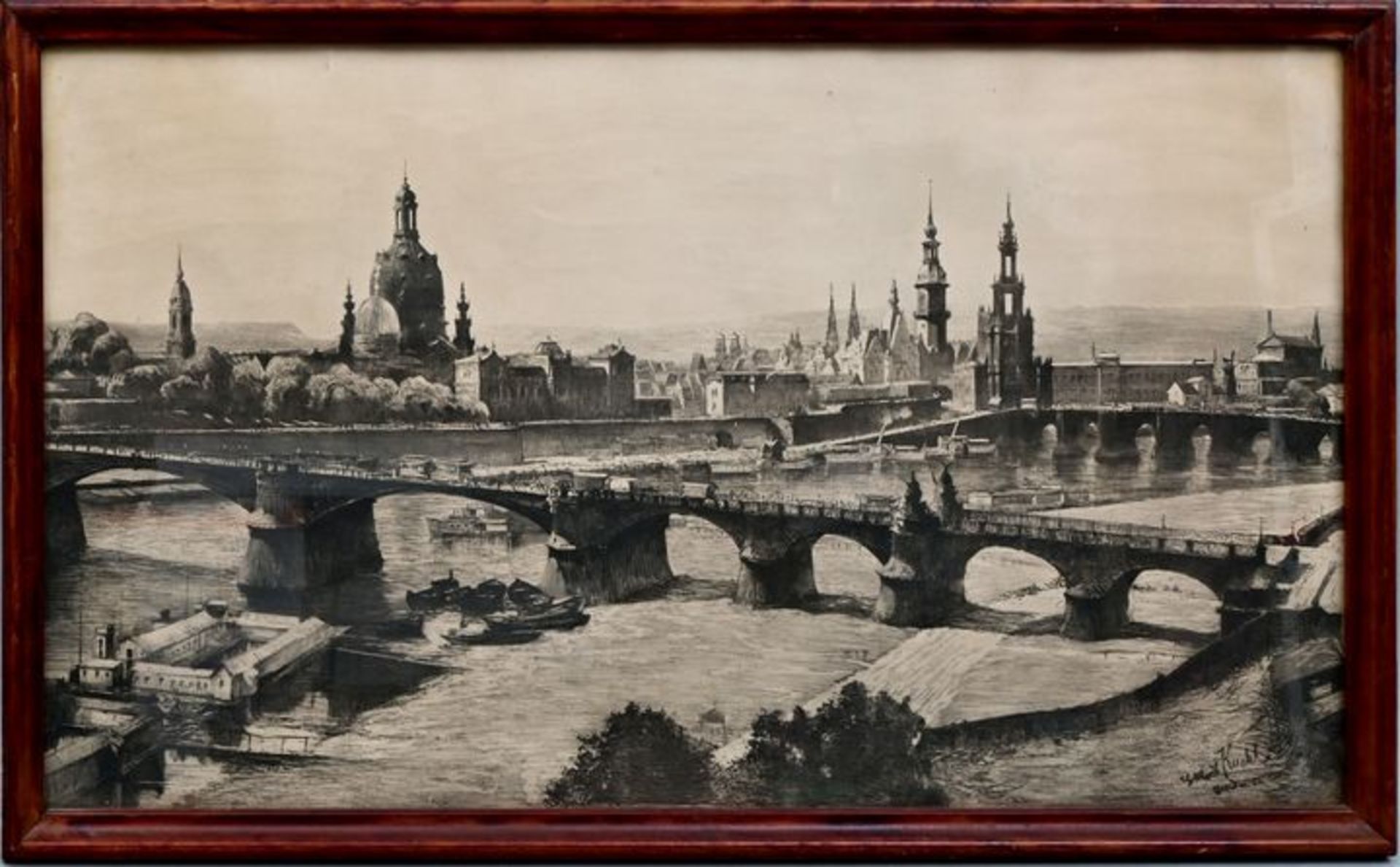 Dresden Panorama / Dresden, Skyline - Image 4 of 5