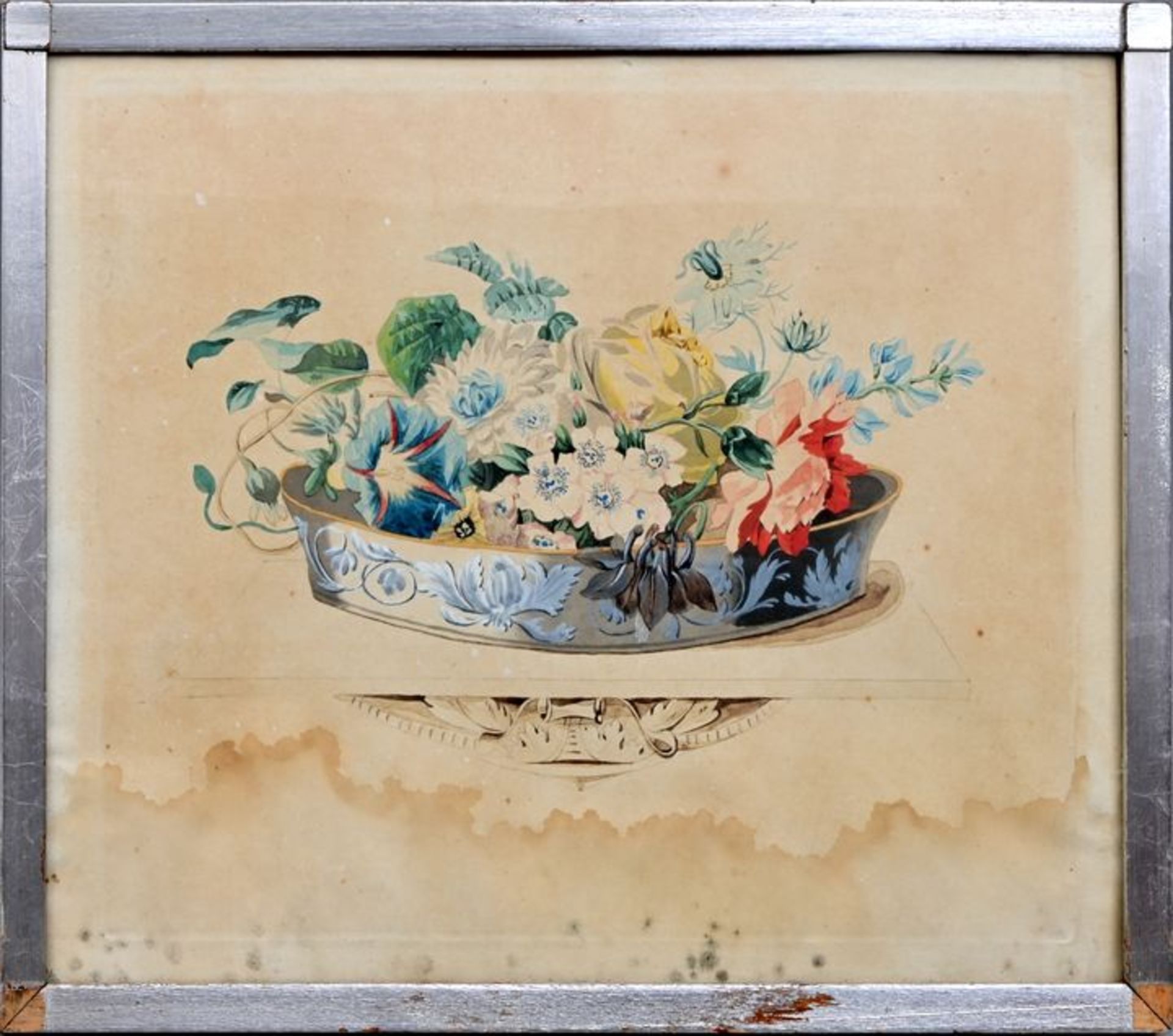 unbekannt, Blumenensemble, um 1812 / Flower painting