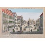 Gucckastenblatt: Augsburg/ view of the city of Augsburg