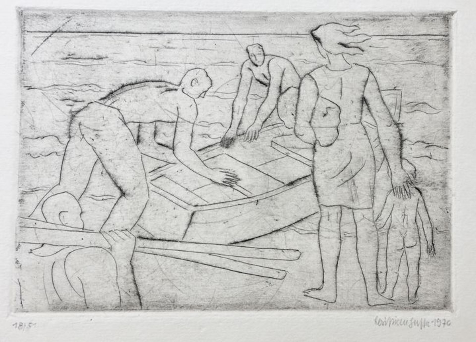 Konvolut Dresdener Künstler/ works on paper - Image 9 of 18